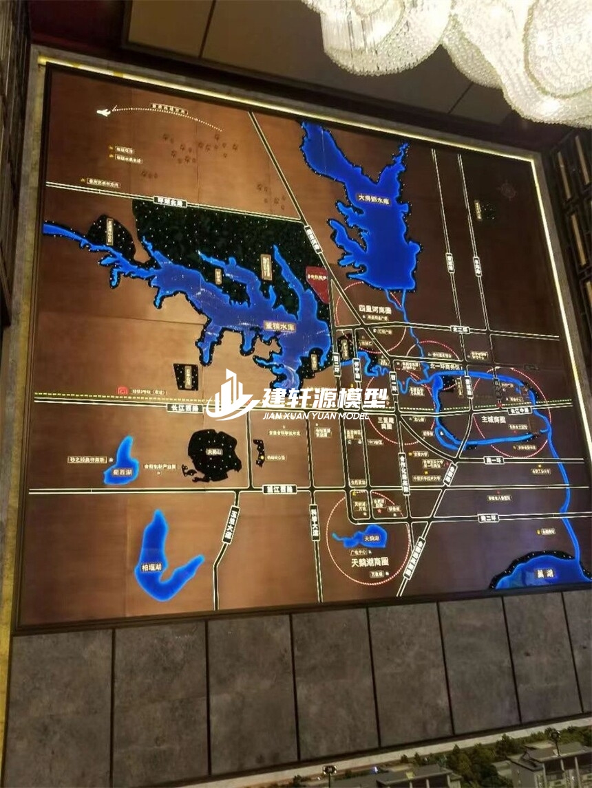 湟中区域壁挂模型制作
